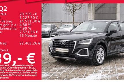 Audi Q2 39.308 km 20.759 &euro; München 80935