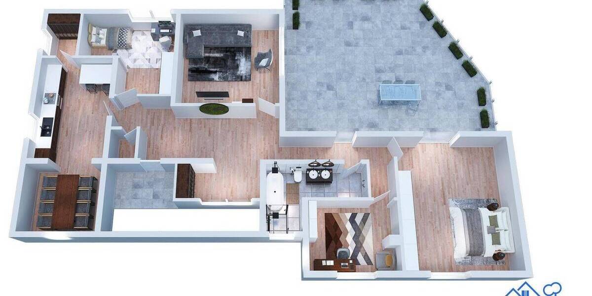 Etagenwohnung Brombachtal Kirchbrombach - 4 Zimmer, 160 m&sup2;, 1.400&euro; | Angebot:26790529