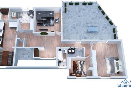 Wohnung Brombachtal Kirchbrombach - 4 Zimmer, 160 m&sup2;, 1.400&euro; | Angebot:26790529