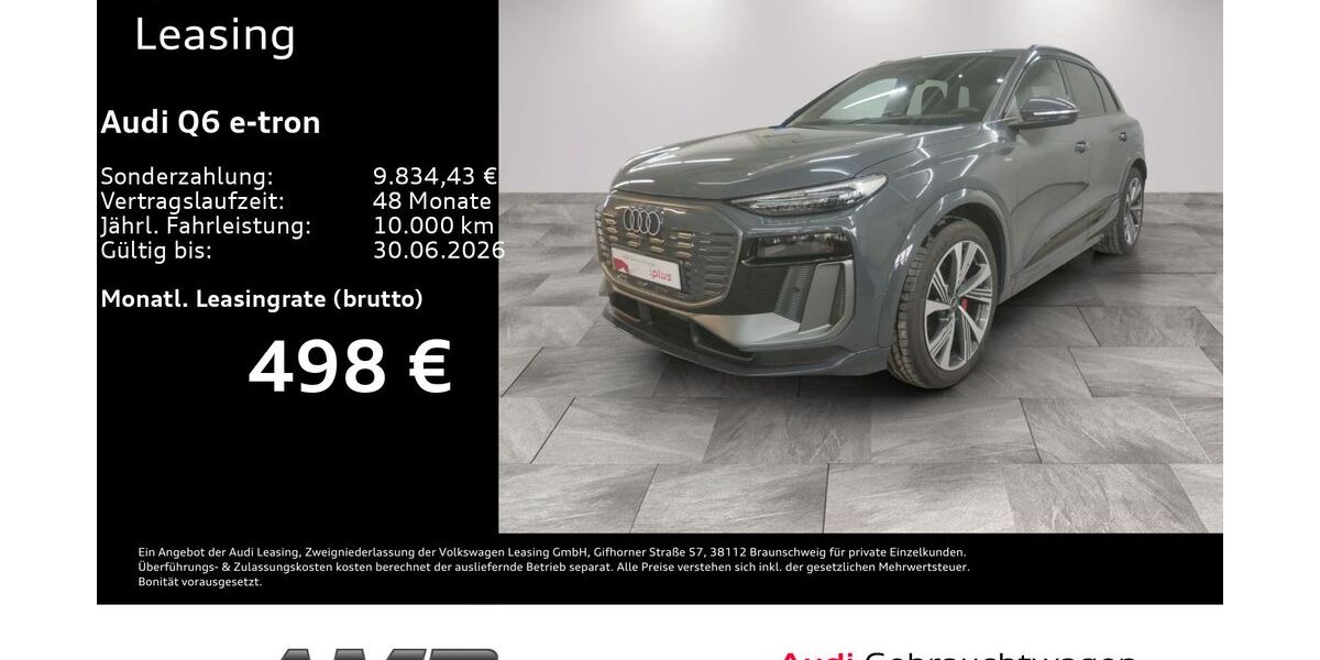 Audi Q6 e-tron 4.890 km 62.980 &euro; Borna 04552