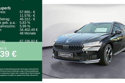Skoda Superb 4.900 km 57.890 &euro; Tübingen 72072