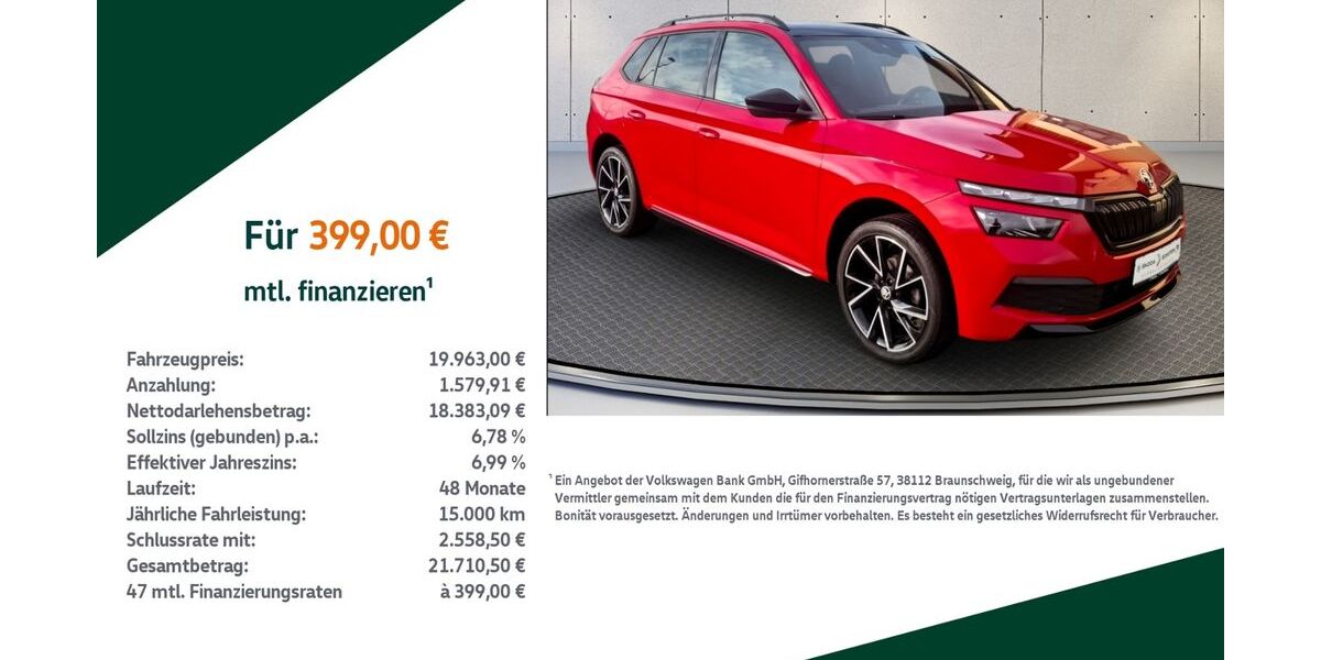 Skoda Kamiq 55.000 km 19.963 &euro; Sonneberg 96515