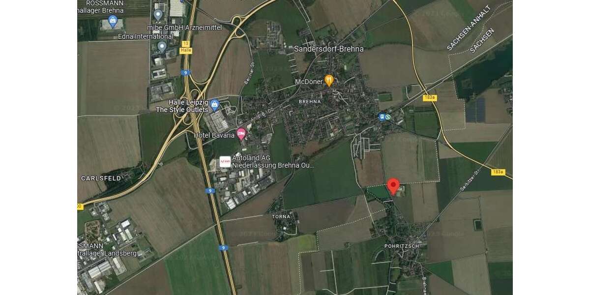 Gewerbegrundstück in der Nähe vom Schkeuditzer Kreuz zimmer