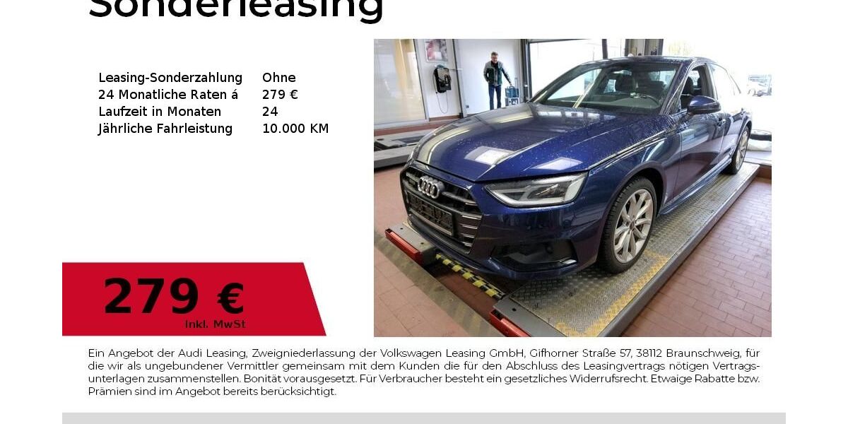 Audi A4 47.564 km 27.940 &euro; Dessau-Roßlau 06844