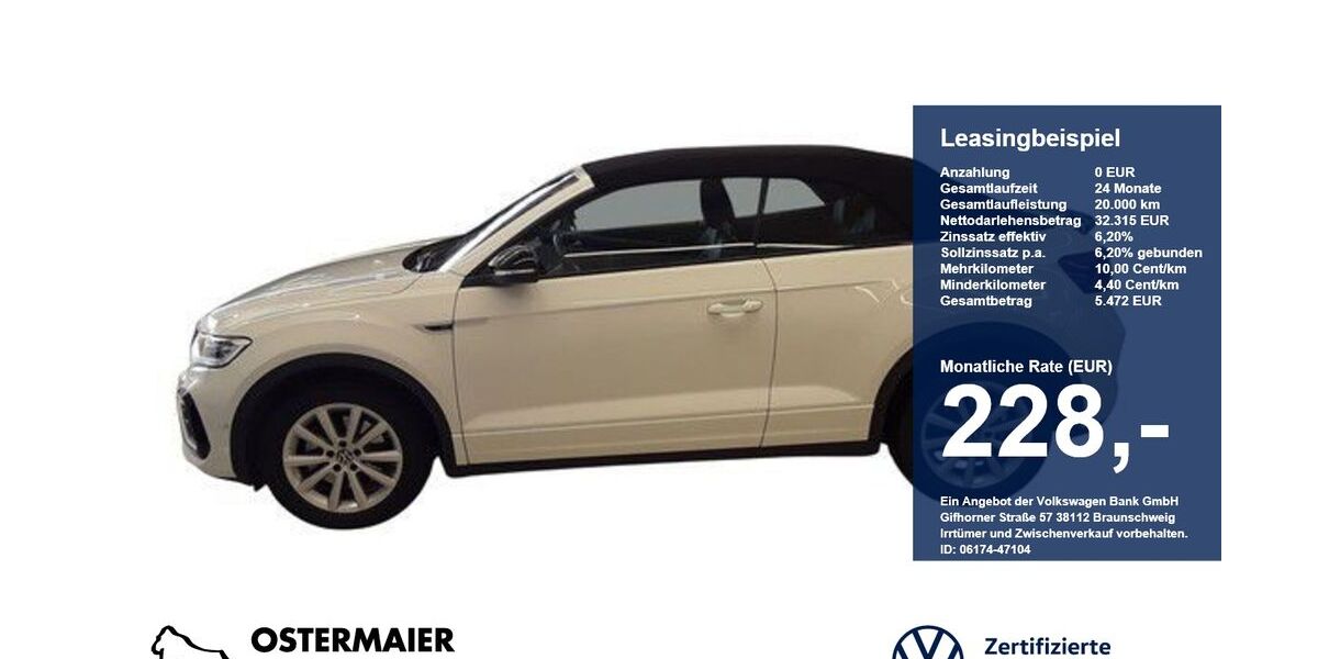 VW T-Roc 16.790 km 32.315 &euro; Vilsbiburg 84137