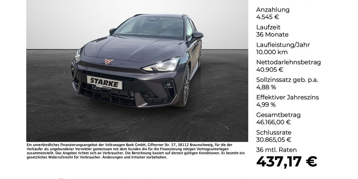 Cupra Leon 2.500 km 45.450 &euro; Vechta 49377