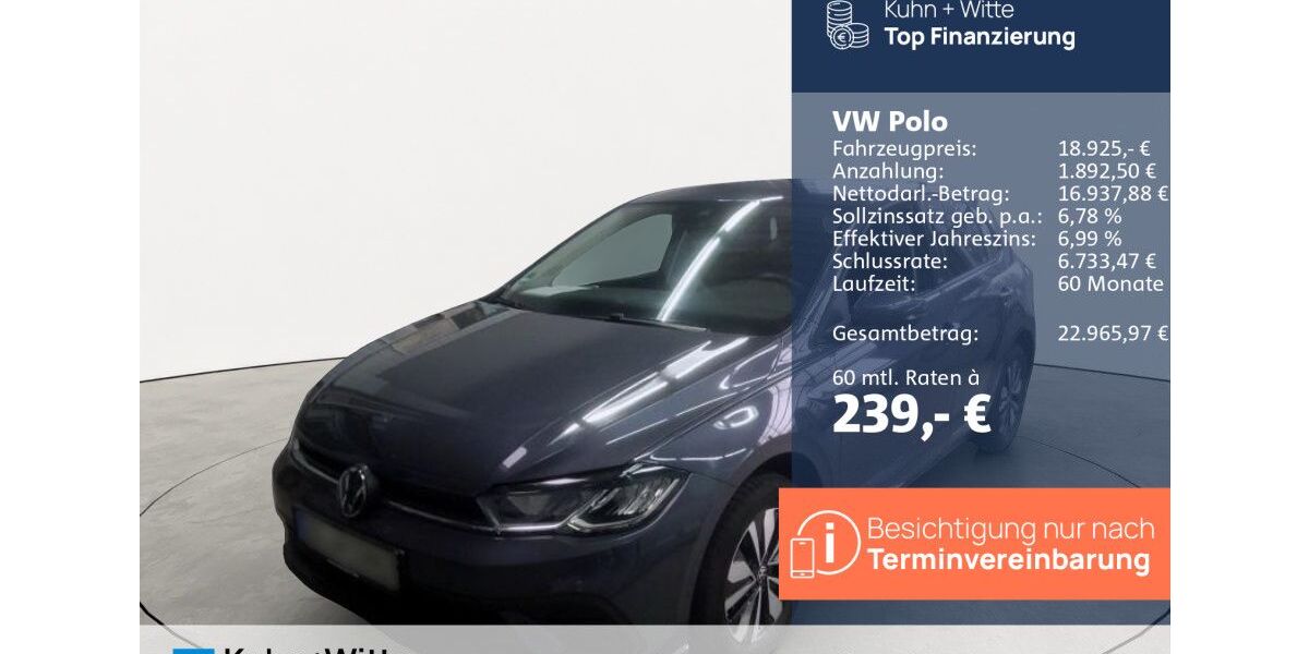 VW Polo 22.069 km 18.925 &euro; Jesteburg 21266
