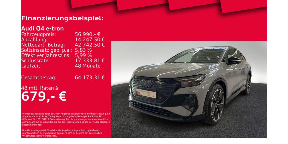 Audi Q4 e-tron 9.488 km 56.990 &euro; Hannover 30179