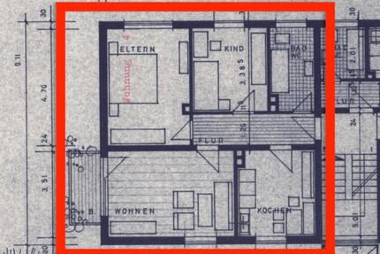 3-Zimmer-Wohnung, zentral, sonnig mit Potenzial