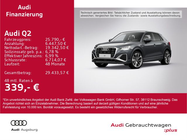 Audi Q2 58.100 km 25.790 &euro; Gersthofen 86368