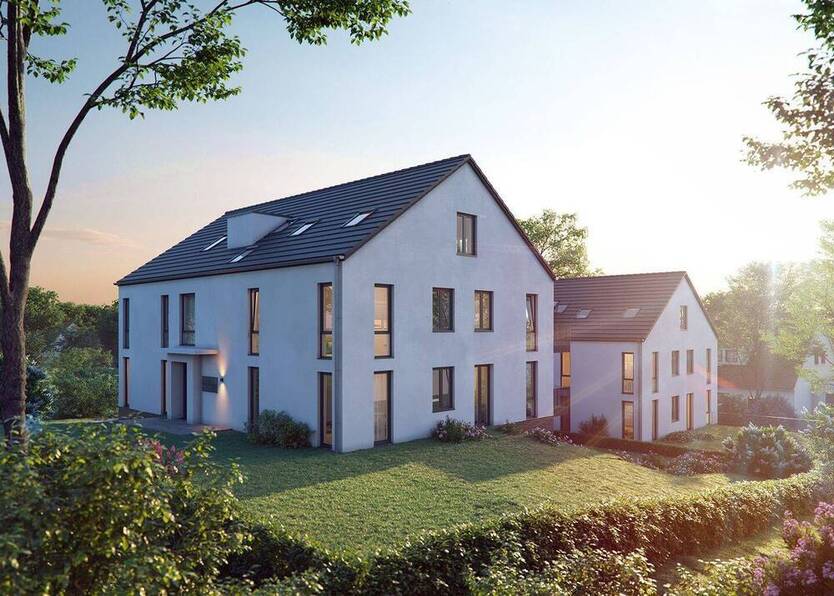 VERTRIEBSSTART - Neubauprojekt SUNHILL - BUBENREUTH - großzügige 4-Zimmer-Wohnung mit Privatgarten