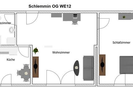 Erstbezug nach kompletter Renovierung in Schlemmin