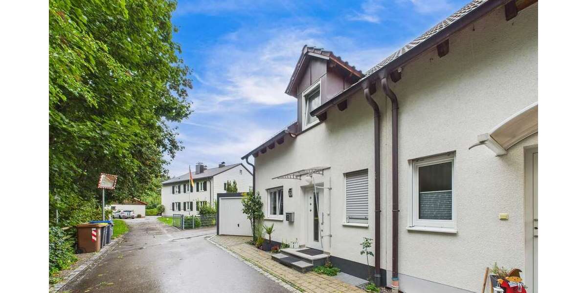 Platz zum Leben, Arbeiten und Entspannen. - Reihenendhaus Langweid am Lech | Angebot:23537501