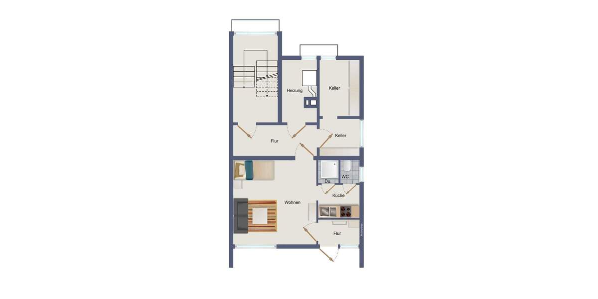 Reihenendhaus Freudenstadt - 5 Zimmer, 136 m&sup2;, 248.000&euro; | Angebot:25703627