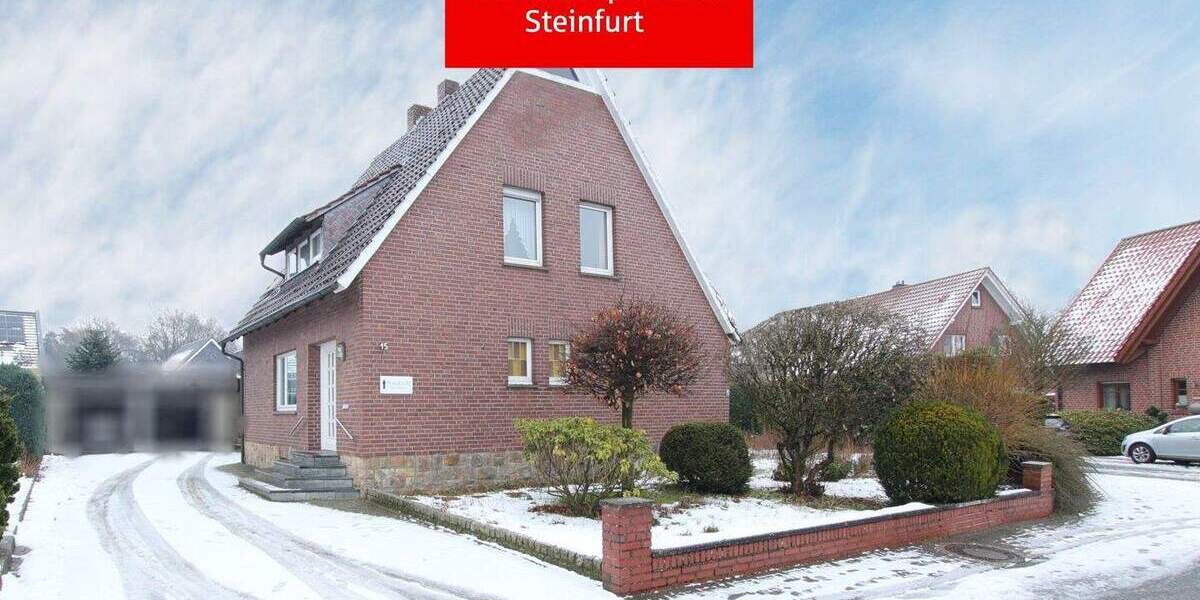 Einfamilienhaus Recke Steinbeck - 4 Zimmer, 121 m&sup2;, 167.000&euro; | Angebot:25771423