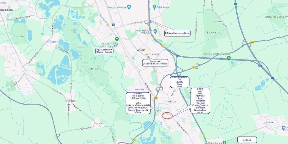 Reihenmittelhaus Laatzen Rethen - 4 Zimmer, 115 m&sup2;, 395.000&euro; | Angebot:25646796