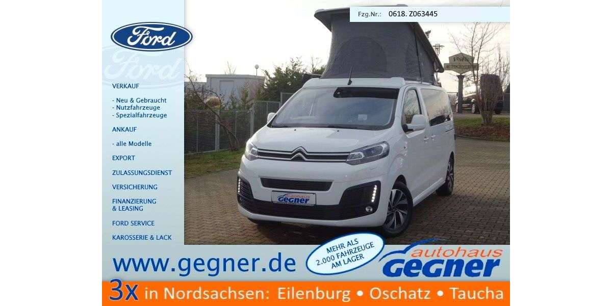 Citroen Spacetourer 93.707 km 39.840 € Eilenburg 04838