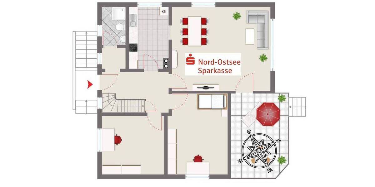Einfamilienhaus Wrixum - 6 Zimmer, 121 m&sup2;, 450.000&euro; | Angebot:25996532