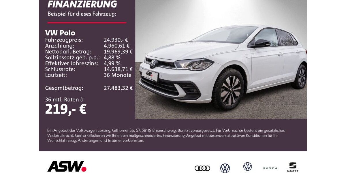 VW Polo 15.300 km 24.430 &euro; Weinsberg 74189
