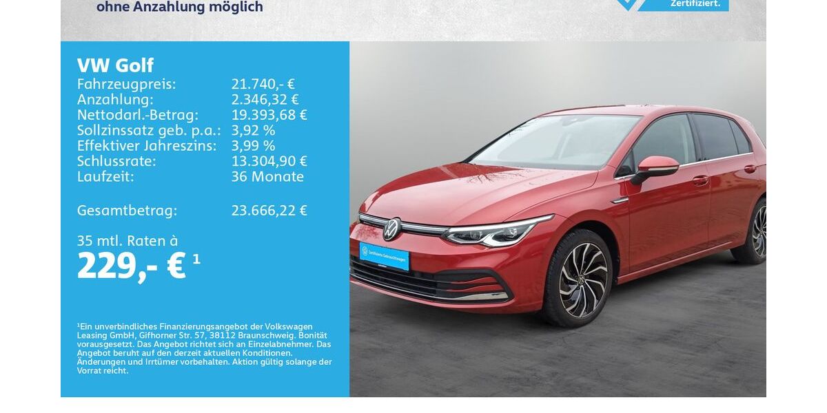 VW Golf 79.800 km 21.740 &euro; Kreuzwertheim 97892
