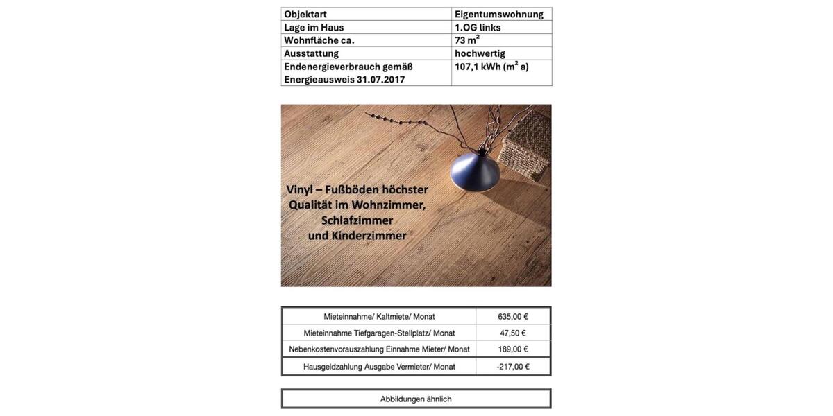 Etagenwohnung Niederwiesa - 3 Zimmer, 73 m&sup2;, 195.000&euro; | Angebot:25149695