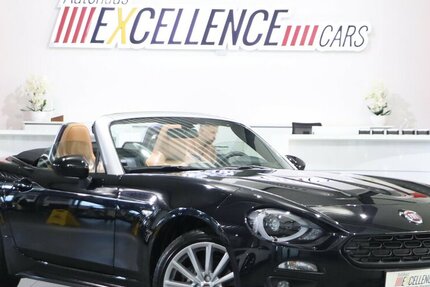 Fiat 124 Spider LUSSO BLACK & BROWN / LED,NAVI+KAMERA