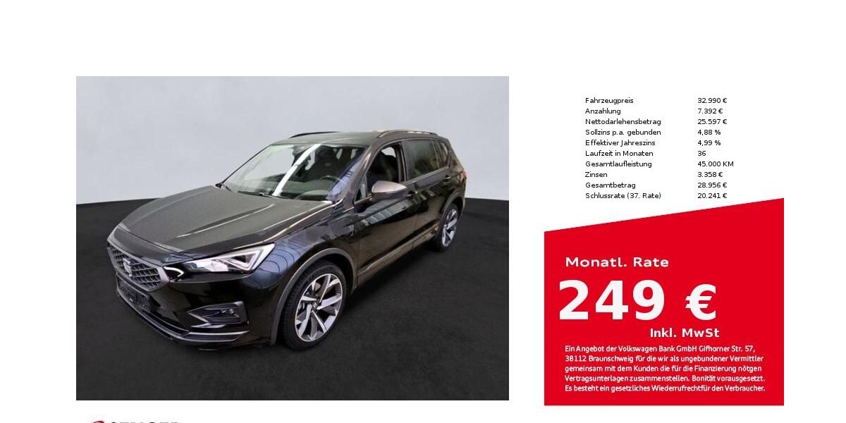Seat Tarraco 26.812 km 32.990 &euro; Bielefeld 33609