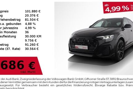 Audi Q8 9.999 km 101.880 &euro; Nürnberg 90441