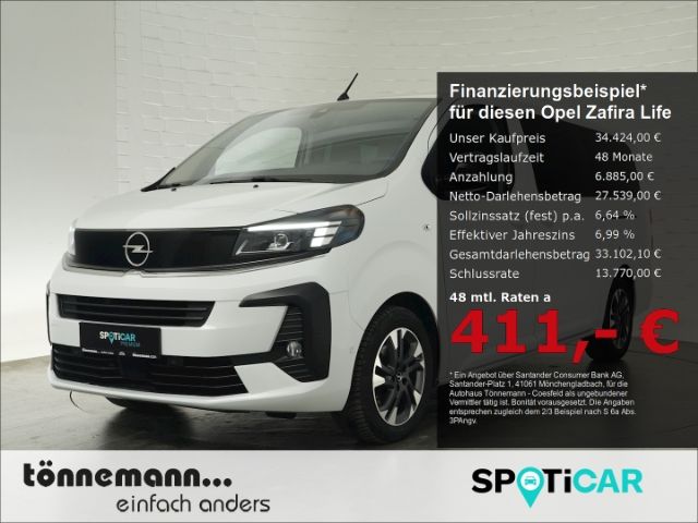 Opel Zafira Life 36.150 km 34.424 € Coesfeld 48653
