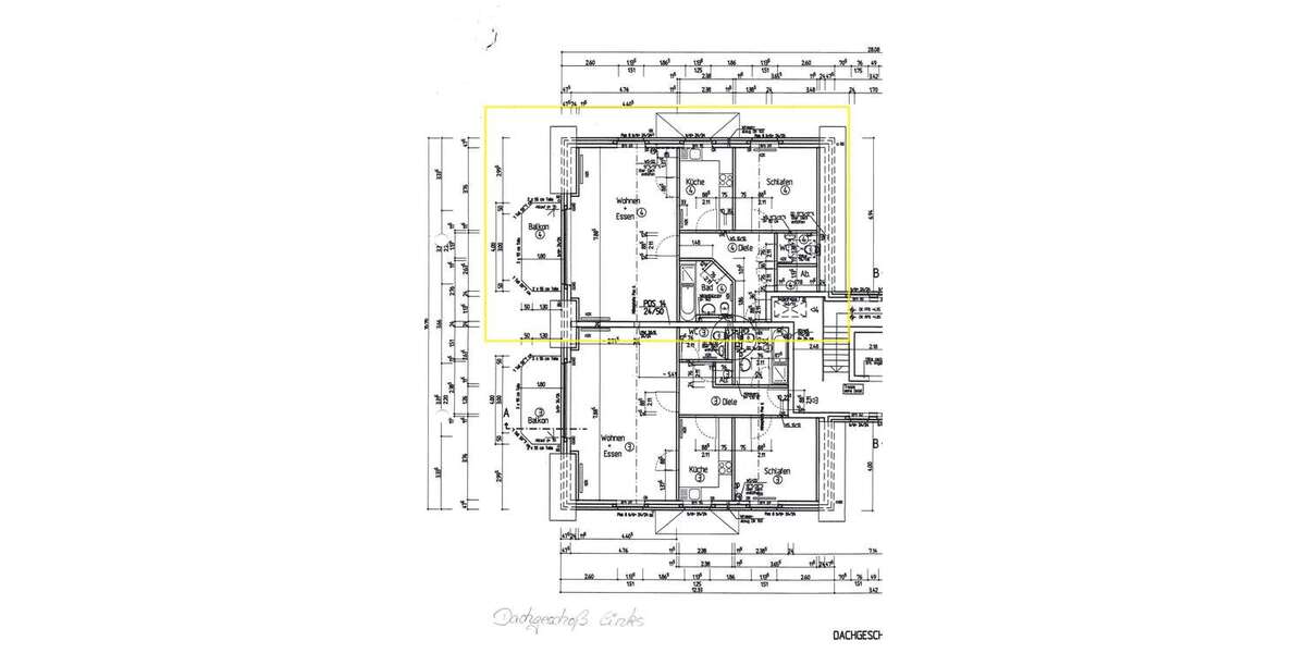 Etagenwohnung Rheda-Wiedenbrück Wiedenbrück - 2 Zimmer, 74 m&sup2;, 640&euro; | Angebot:26865571