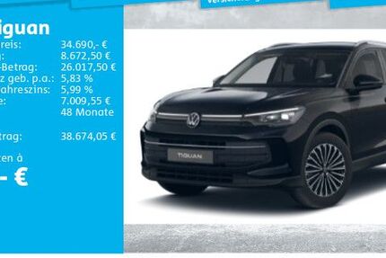 VW Tiguan 20.270 km 34.690 &euro; Langenhagen 30853