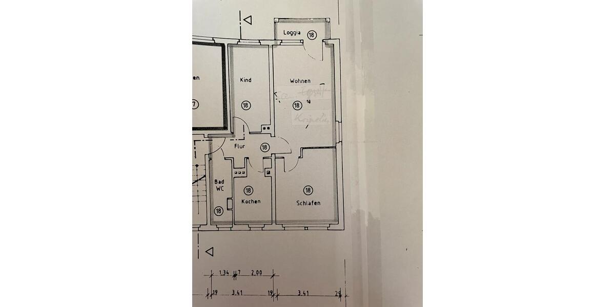 Etagenwohnung Seehausen (Altmark) - 3 Zimmer, 55 m&sup2;, 305&euro; | Angebot:24351085