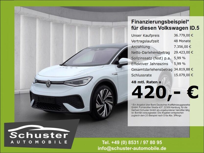 VW ID.5 35.429 km 36.779 € Ruhstorf 94099