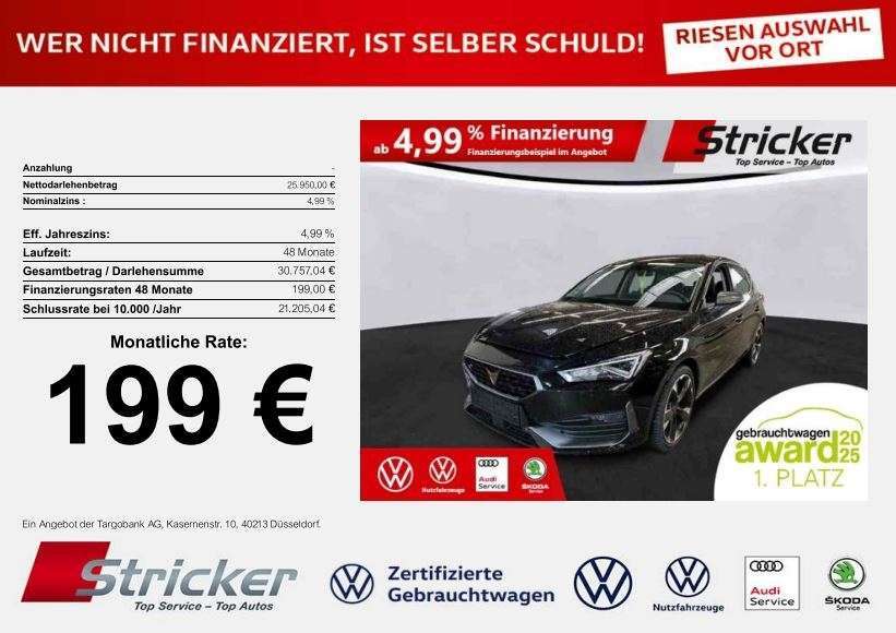 Cupra Leon 19.265 km 25.949 € Horn-Bad Meinberg 32805