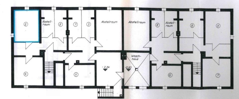 Hochparterre Hohenmölsen - 3 Zimmer, 67 m&sup2;, 55.000&euro; | Angebot:25253817