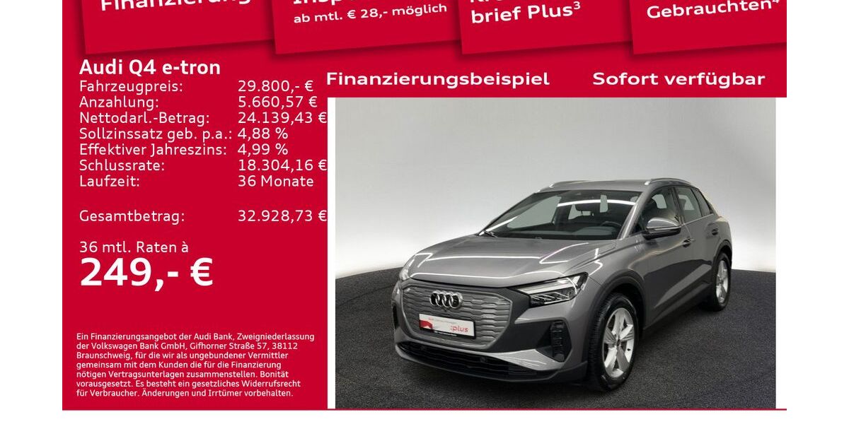 Audi Q4 e-tron 54.800 km 29.800 &euro; Berlin 10587