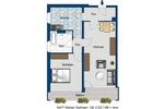 Ansprechende 2-Zimmer-Wohnung