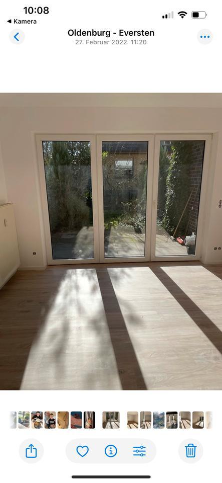 Wohnung in Oldenburg Bloherfelde 55 qm mit Terrasse und Garten