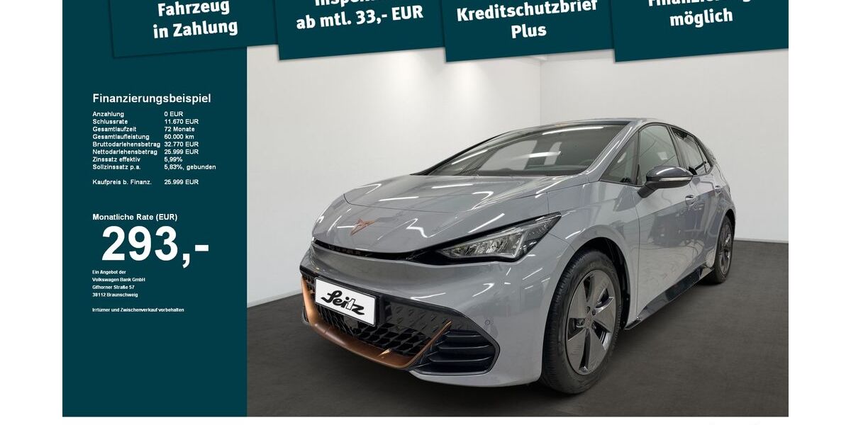 Cupra Born 8.895 km 25.748 &euro; Kempten 87437