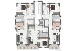 Etagenwohnung Wismar Wismar-Nord - 2 Zimmer, 54 m&sup2;, 219.000&euro; | Angebot:25726247