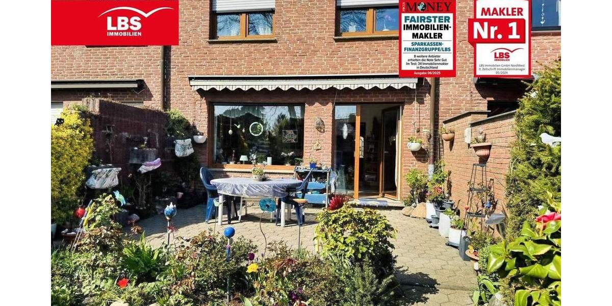Reihenmittelhaus Gladbeck Butendorf - 4 Zimmer, 136 m&sup2;, 365.000&euro; | Angebot:25228471