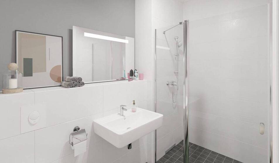 Helle Wohnung mit Balkon zum Garten 4 zimmer