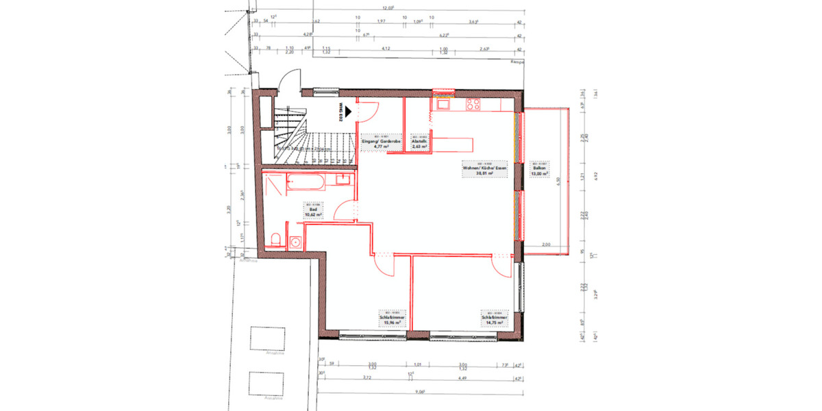 Gemütliche 2,5-Raum-Wohnung in Breitenbach - Erstbezug 2026! 2 zimmer