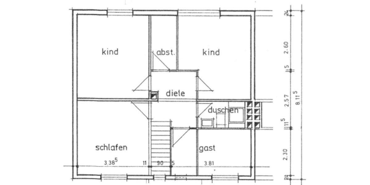 Reihenmittelhaus mit Entwicklungspotenzial – entkernt & frei plan 5 zimmer
