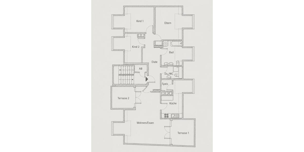 Etagenwohnung München Altstadt-Lehel - 4 Zimmer, 132 m&sup2;, 1.190.000&euro; | Angebot:26851204