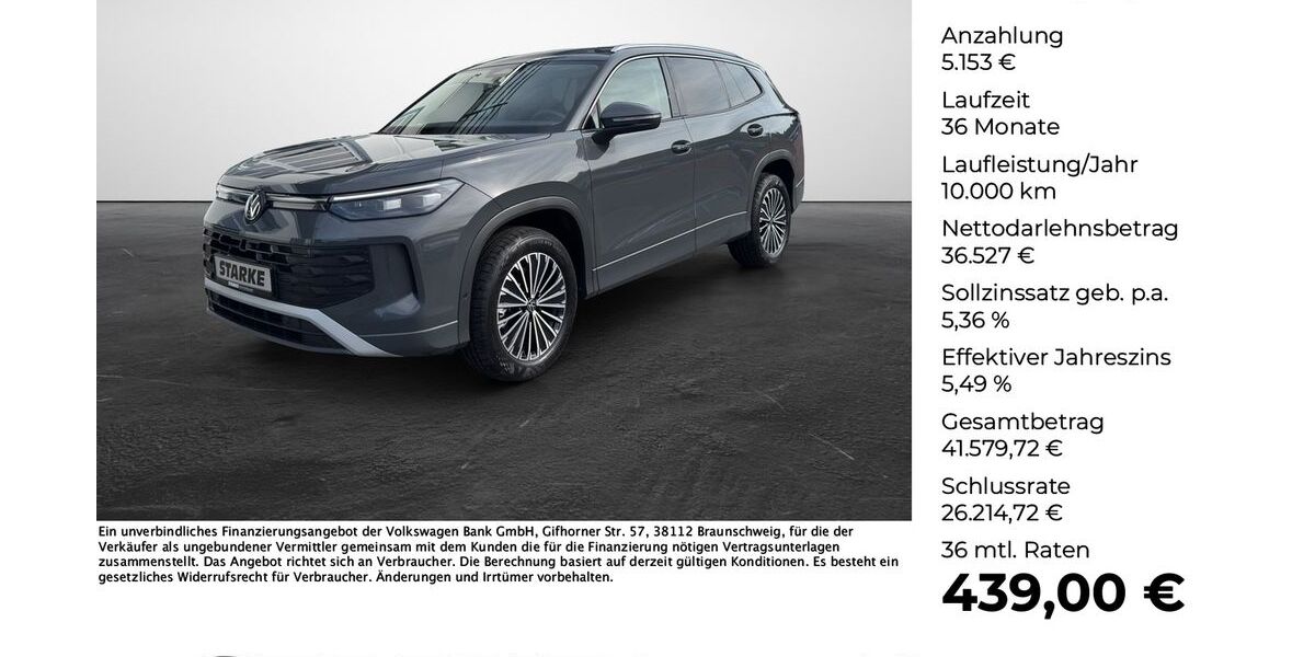 VW Tayron 11.692 km 41.480 &euro; Osnabrück 49078
