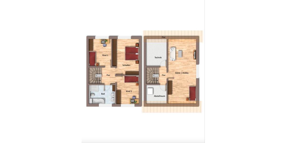 Doppelhaushälfte Lichtenau - 5 Zimmer, 170 m&sup2;, 629.000&euro; | Angebot:27088354