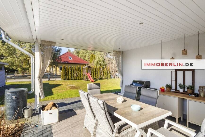 Bungalow Trebbin Klein Schulzendorf - 4 Zimmer, 140 m&sup2;, 590.000&euro; | Angebot:26305920
