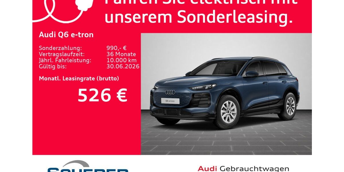 Audi Q6 e-tron 6.267 km 52.400 &euro; Simmern 55469