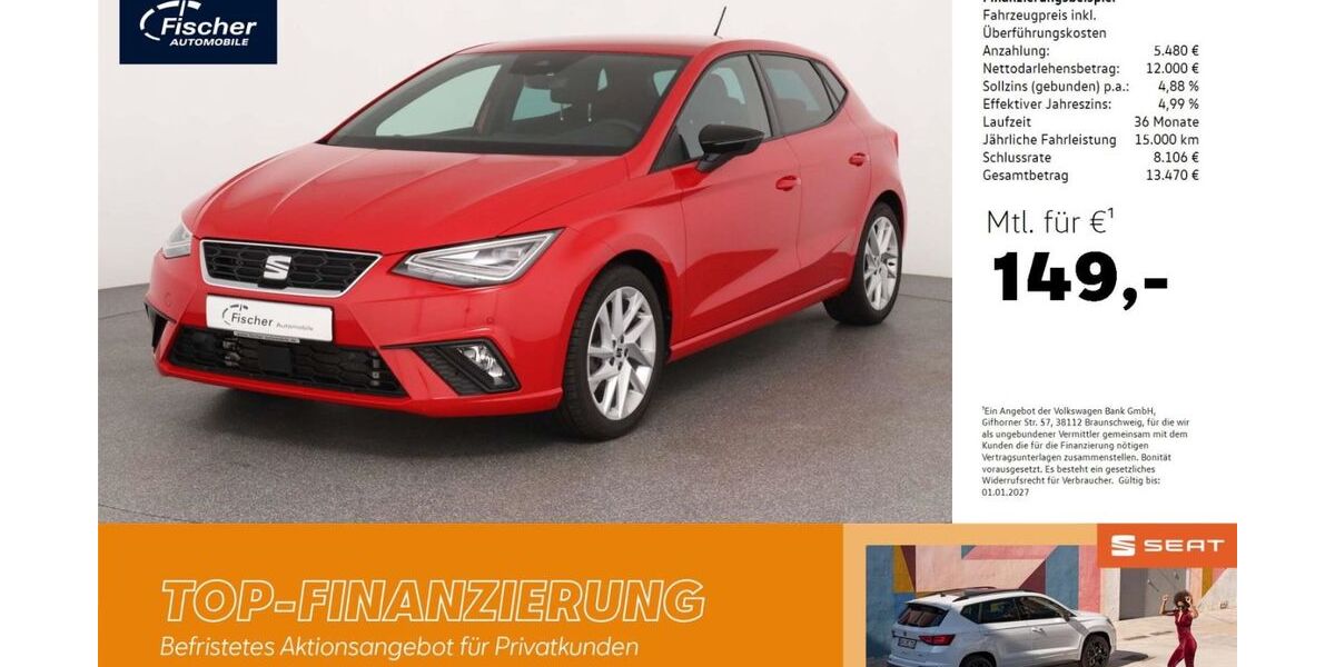 Seat Ibiza 14.881 km 17.480 &euro; Neumarkt 92318